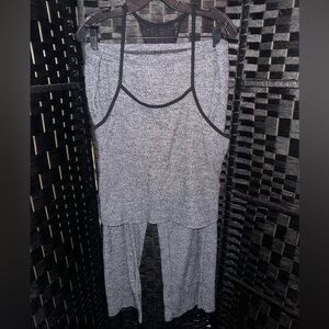 Gray and Lace Pajamas/Loungewear